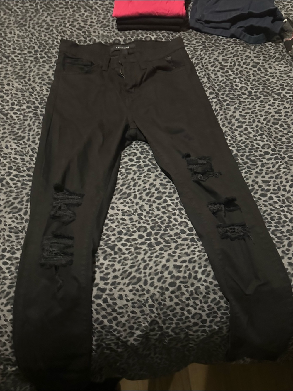Bke Flying Monkey Black distressed skinny Jeans with Branded Tag